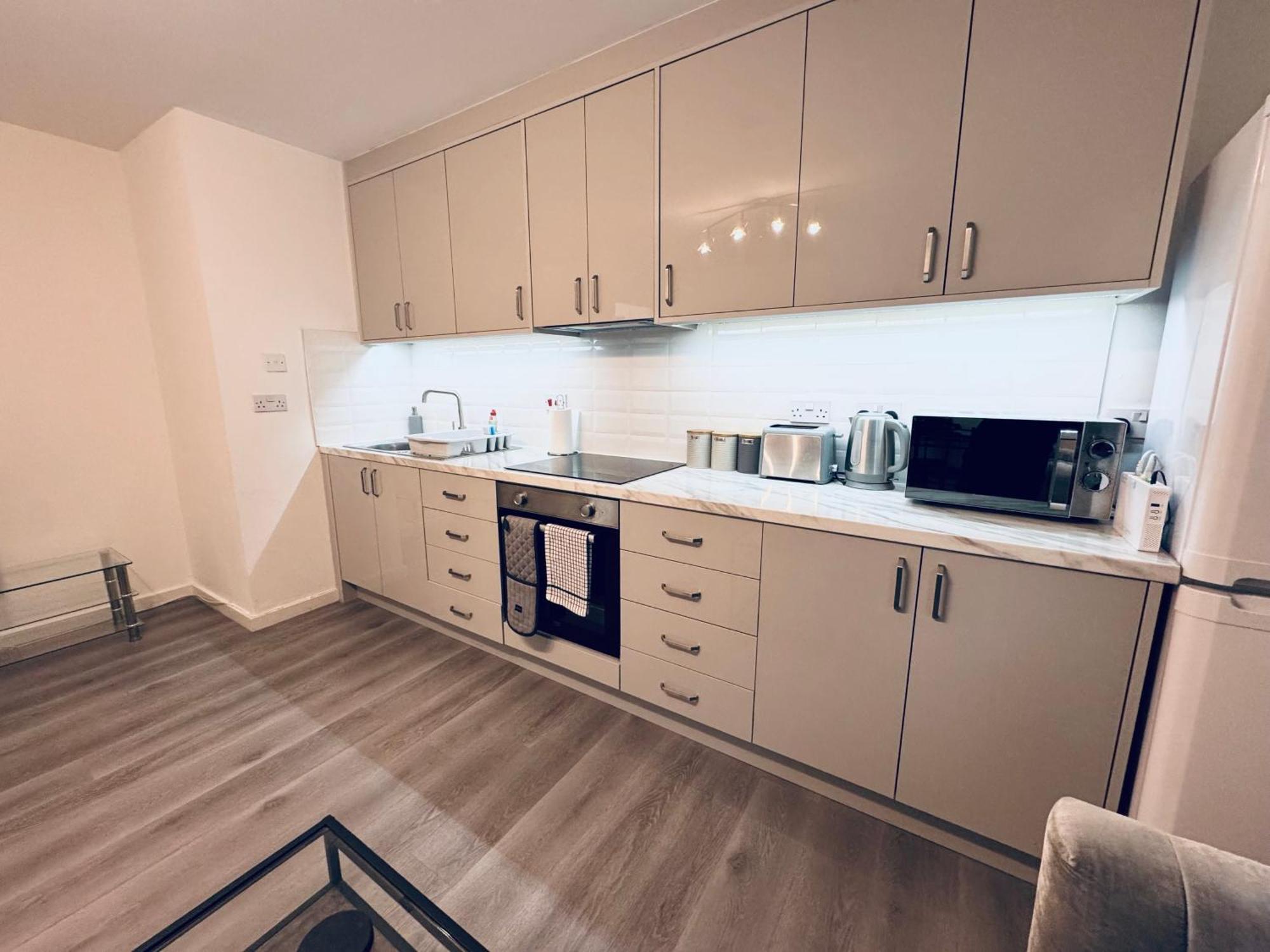 Modern Smart 2 Bedroom Apartment Central แมนเชสเตอร์ ภายนอก รูปภาพ